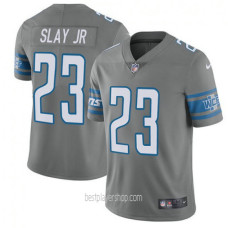 Youth Darius Slay Detroit Lions Authentic Steel Color Rush Jersey Bestplayer